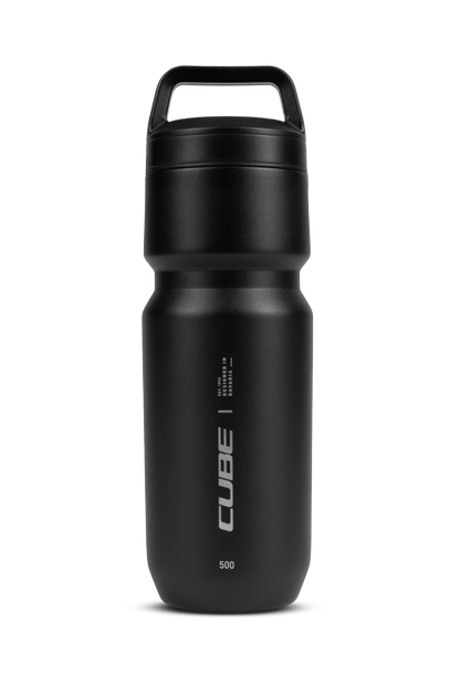 CUBE Botella de acero inoxidable Arc 500 aislada