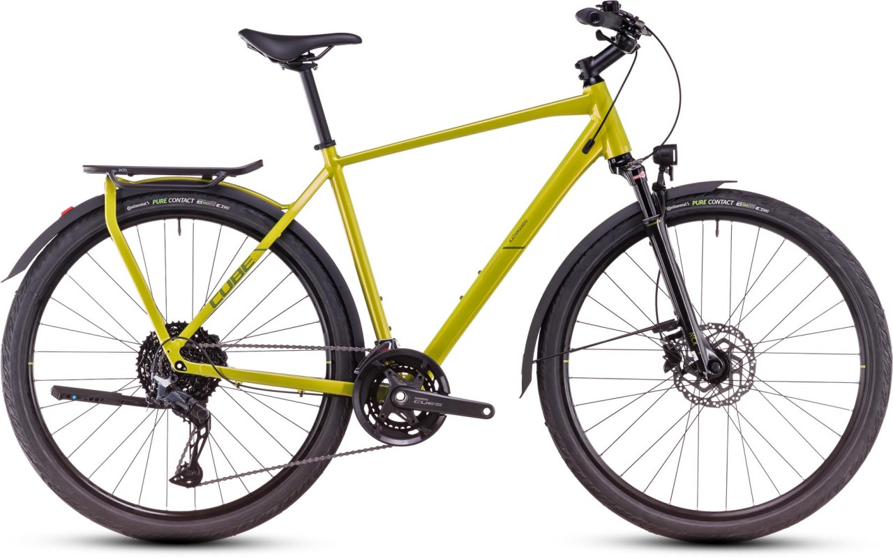 Cube Kathmandu EXC lizard n green 2025 - Bicicleta Trekking Hombres - defectos de pintura