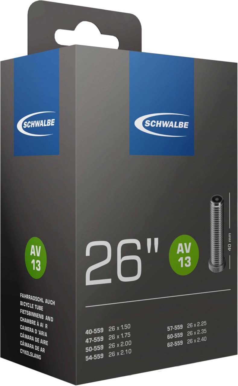 Schwalbe Tubular 26x1,5-2,5 S AV13 40 mm Nº 13 (26")