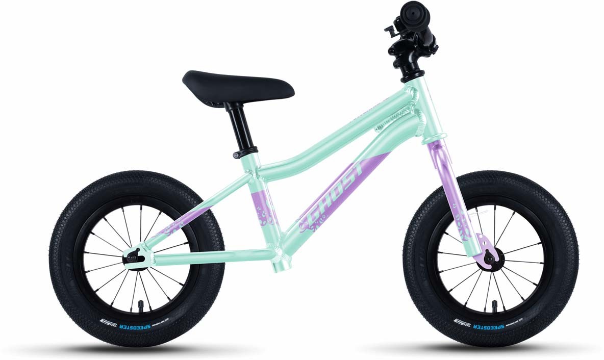 Ghost Powerkiddy 12 mint / metallic purple glossy 2023 - Bicicleta sin Pedales