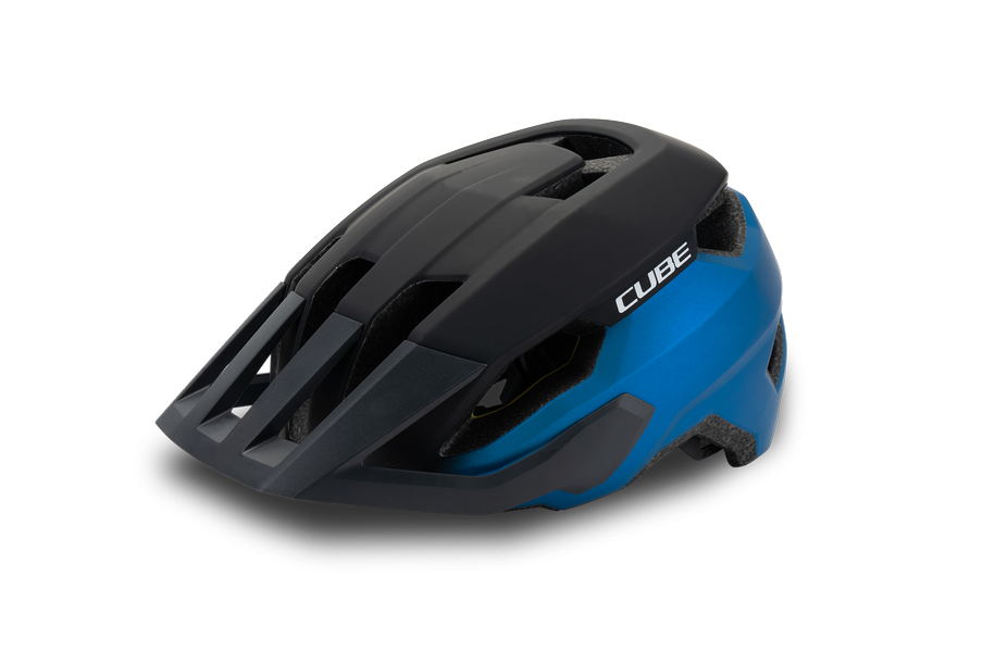 Cube Casco STRAY X Actionteam - blue n grey