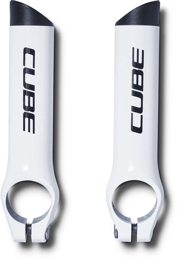 Cube Extremos de barra HPA blanco