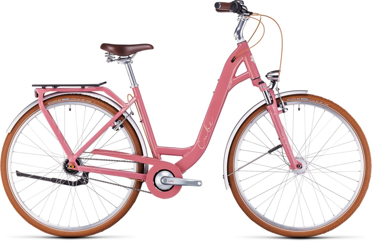 Cube Ella Cruise twinkle n cream 2023 - Bicicleta Trekking acceso Fácil