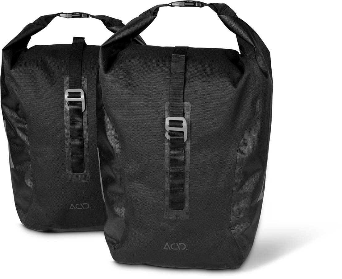 ACID Bolsa para bicicleta TRAVLR 20/2 negra