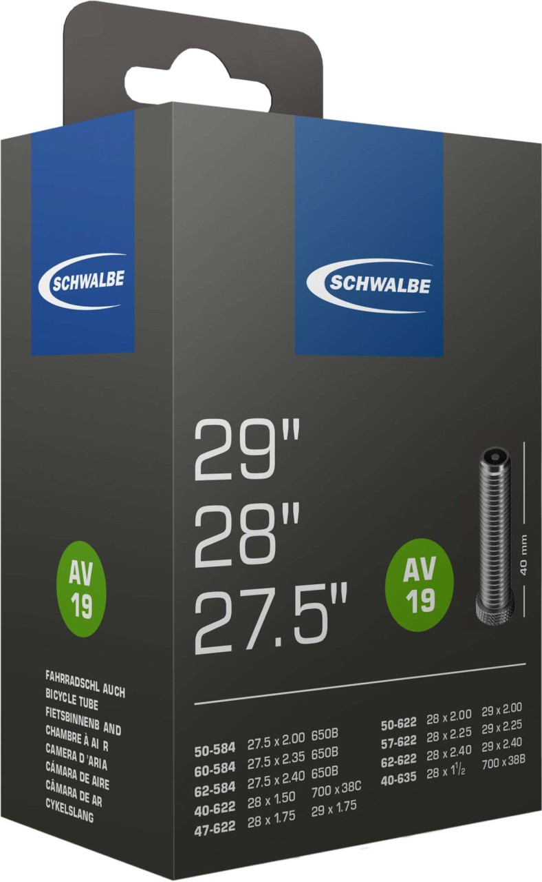 Schwalbe Tubo AV nº 19 27,5"/28"/29"