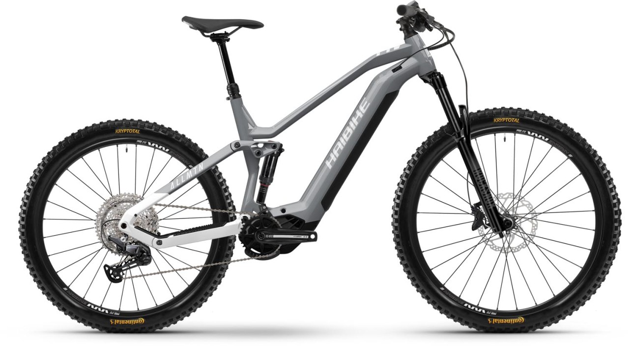 Haibike AllMtn 3 silver surf / white gloss 2024 - MTB-Eléctrica Doble Suspensión