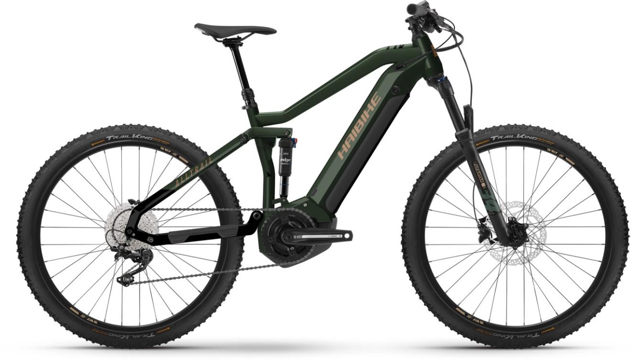 Haibike ALLTRAIL 4 29 Matte Green Metal / Gld Blk 2023 - MTB-Eléctrica Doble Suspensión