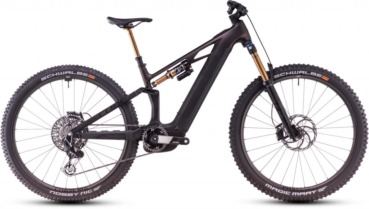 Cube Stereo Hybrid ONE44 HPC SLT 800 liquidlava n black 2025 - MTB-Eléctrica Doble Suspensión - Modelo recientes de exhibición