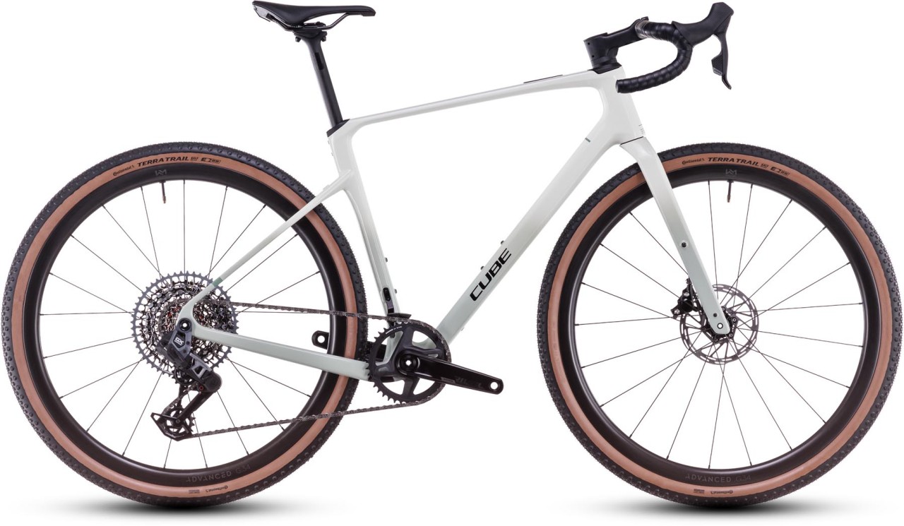 Cube Nuroad C:62 EX desertstone n green 2025 - Bicicleta de grava