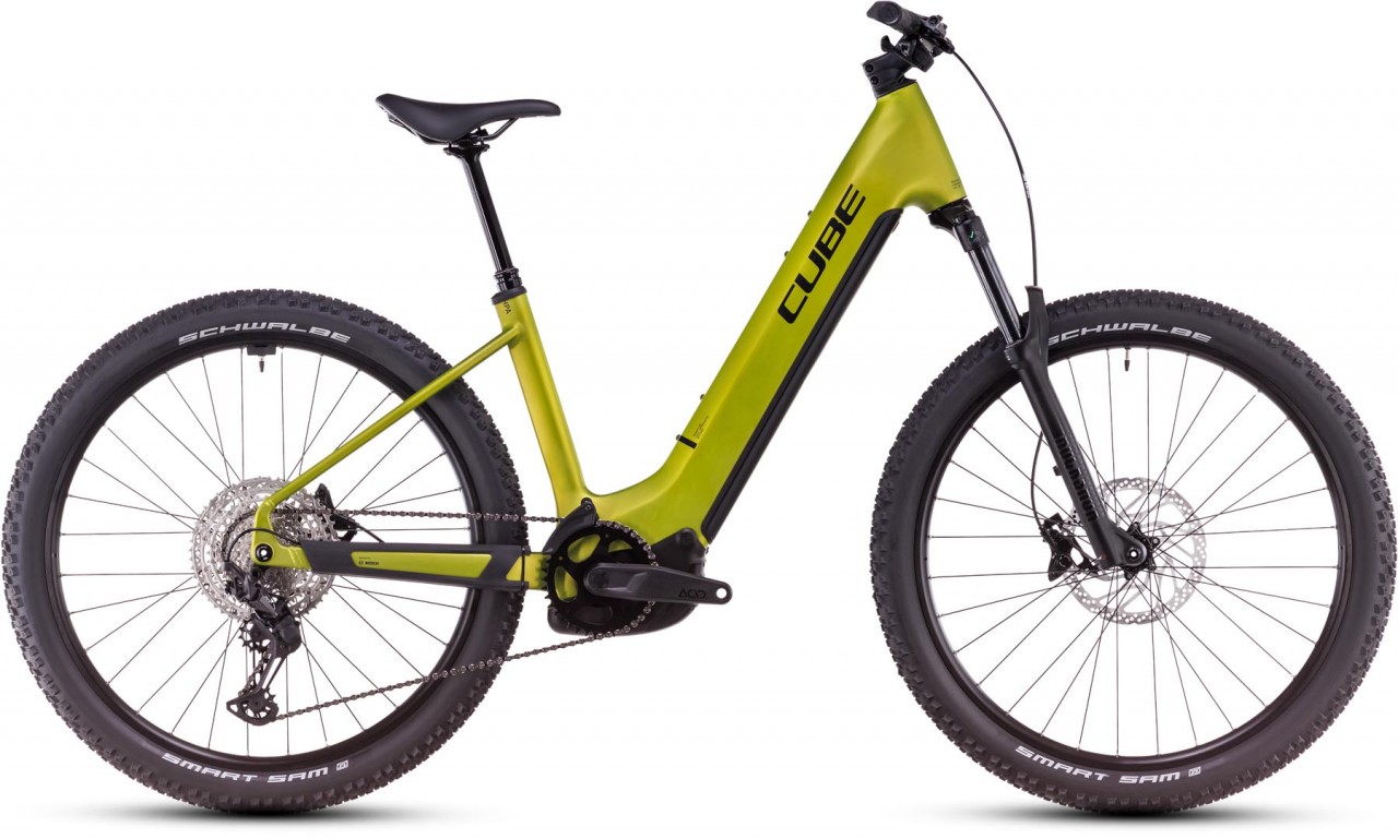 Cube Reaction Hybrid Race 800 lizard n black 2025 - MTB-Eléctrica Rígida Acceso Fácil