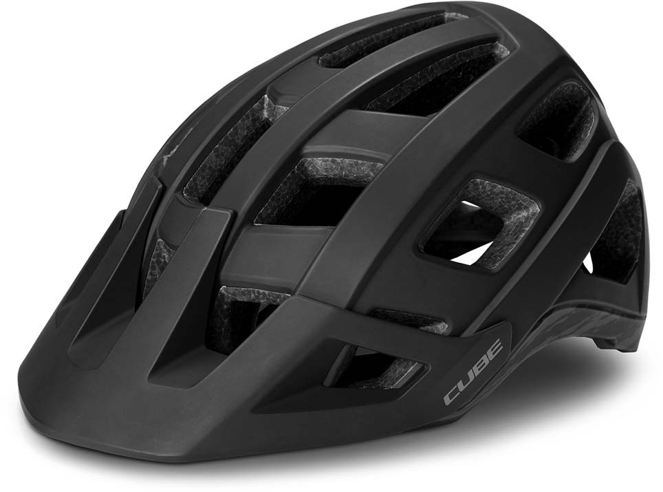 Cube Casco BADGER tigre negro