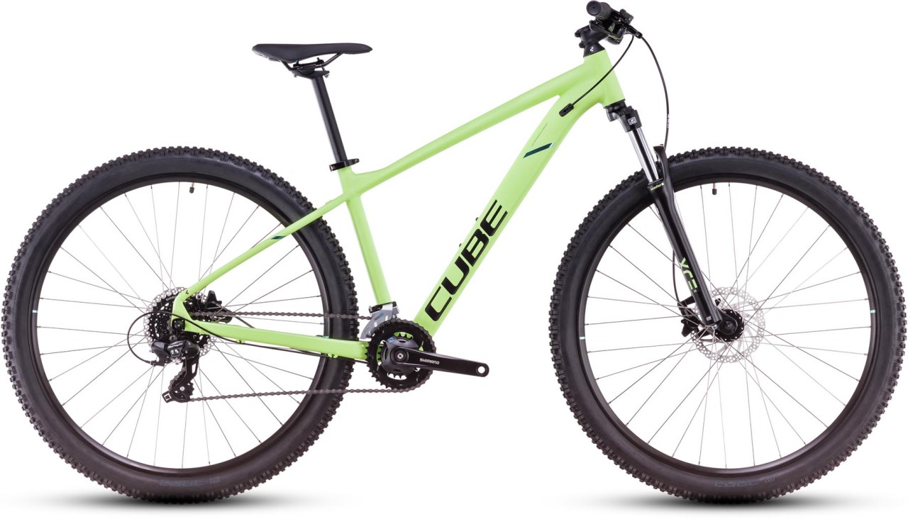 Cube Aim ONE lemonsqueeze n black 2025 - MTB Rígida