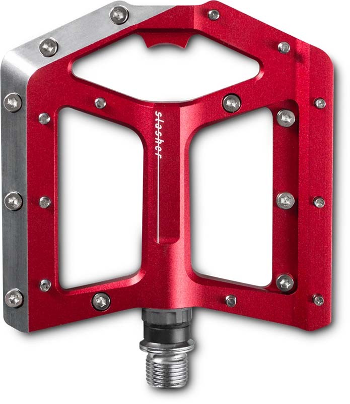 Cube Pedales SLASHER rojo