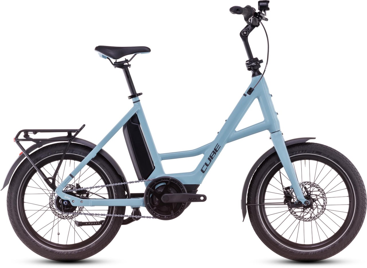 Cube Compact Hybrid Comfort 500 arubablue n reflex 2025 - Bicicleta-Eléctrica compacta