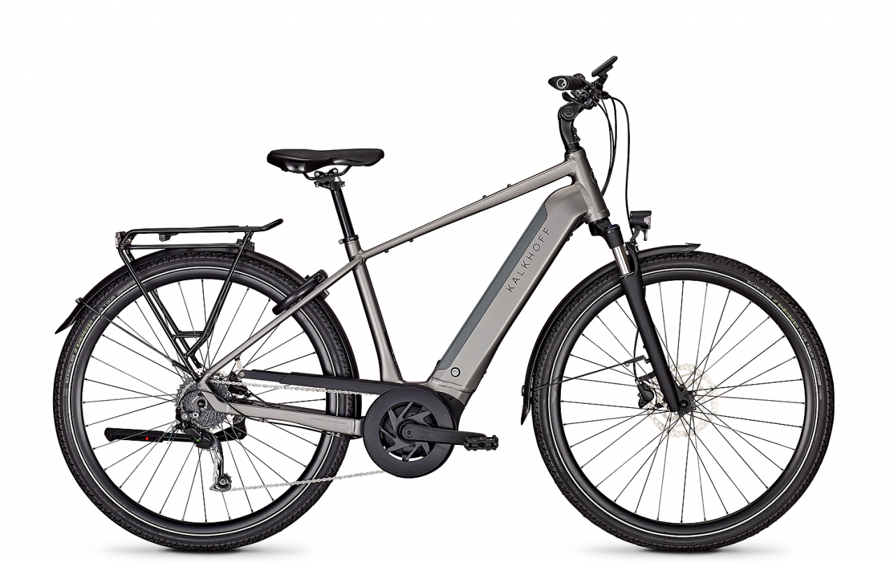 Kalkhoff Endeavour 3.B Move jetgrey matt 2023 - Bicicleta-El?ctrica Trekking Hombres