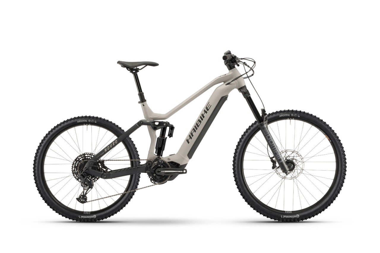 Haibike Nduro 6 Matte Urban Grey Black 2025- MTB-Eléctrica Doble Suspensión