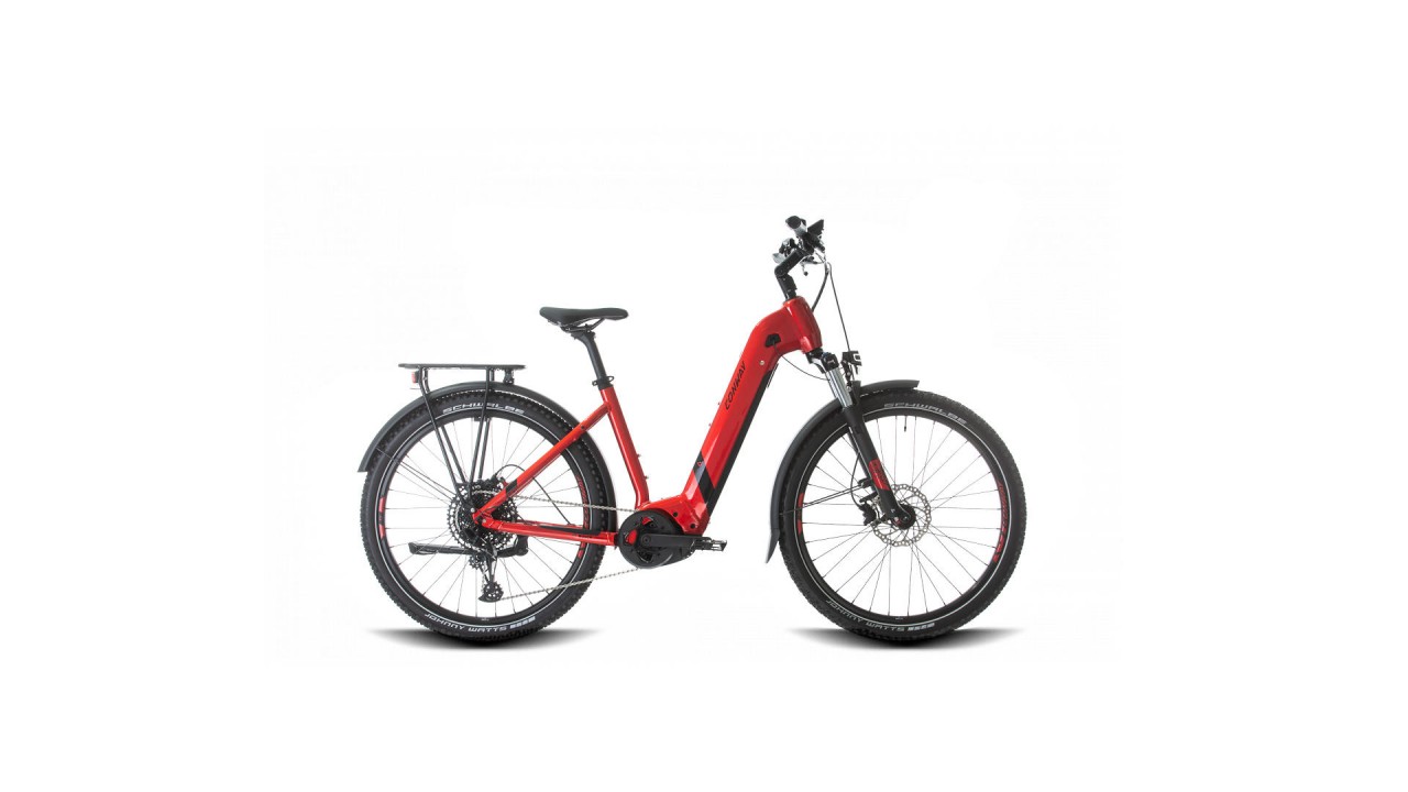 Conway Cairon C 3.0 625Wh red metallic / black metallic 2023 - MTB-Eléctrica Rígida Acceso Fácil