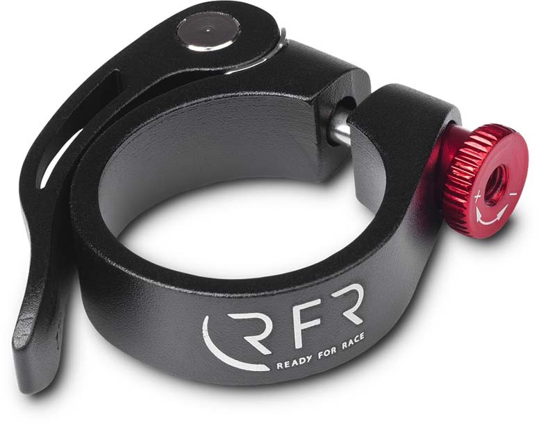 RFR Abrazadera de asiento con cierre rápido 34,9 mm negro n rojo