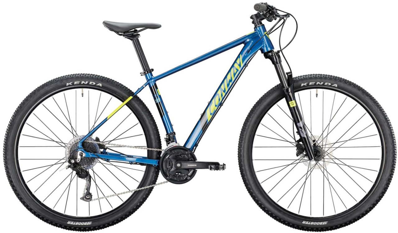 Conway MS 5.9 darkblue metallic / acid metallic 2022 - MTB Rígida