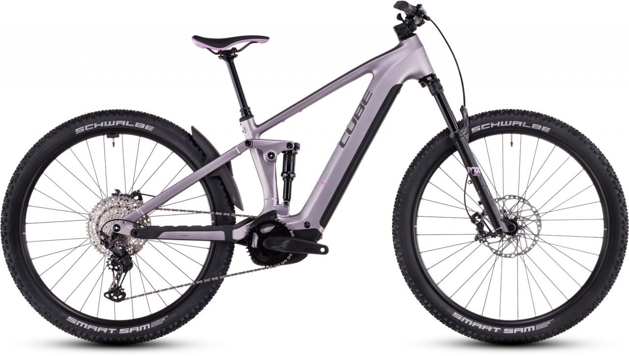 Cube Stereo Hybrid ONE22 SLX 800 lilacbreeze n reflect 2025 - MTB-Eléctrica Doble Suspensión