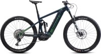 Ghost E-Riot EN AL Universal dark blue pearl / metallic kaki matt / glossy 2022 - MTB-Eléctrica Doble Suspensión