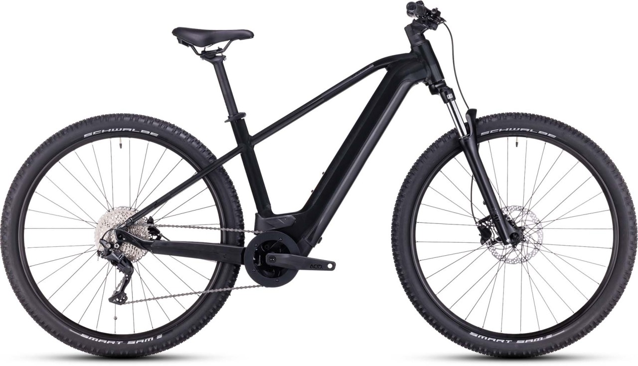 Cube Reaction Hybrid ONE 625 grey n black 2023 - MTB-Eléctrica Rígida