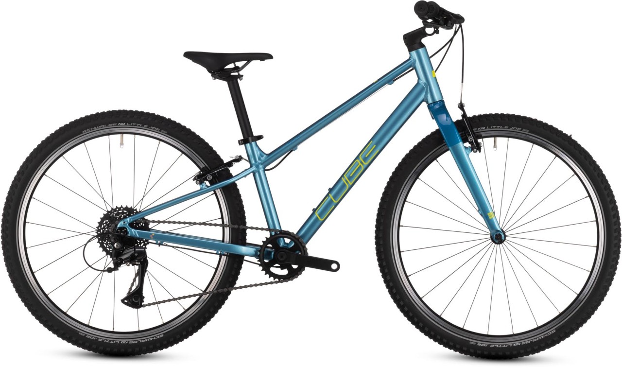 Cube Numove 240 blue n lime 2024 - Bicicleta Niños 24 Pulgadas