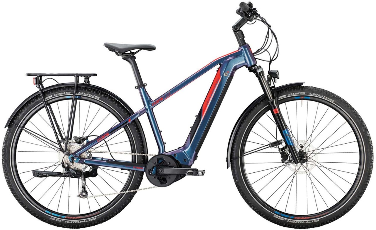 Conway Cairon C 2.0 625 darkpetrol metallic / red 2022 - MTB-Eléctrica Rígida