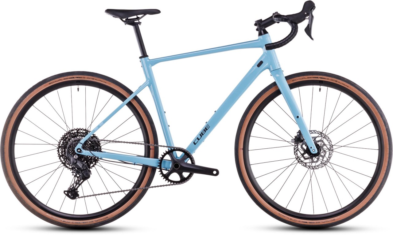 Cube Nuroad Pro mayablue n black 2025 - Bicicleta de grava