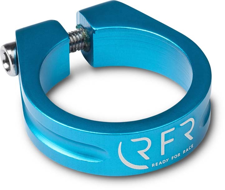 RFR Abrazadera de asiento 34,9 mm azul