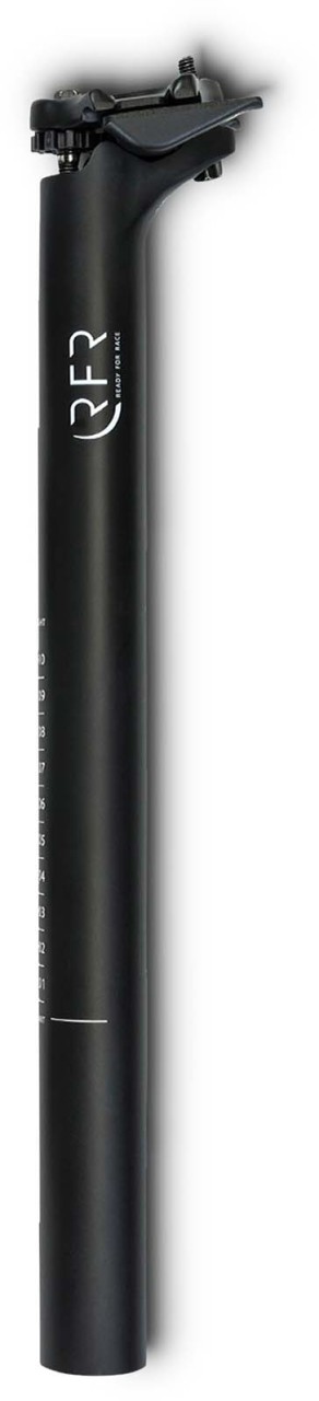 RFR Tija de sillín ProLight negra - 27,2 mm x 400 mm