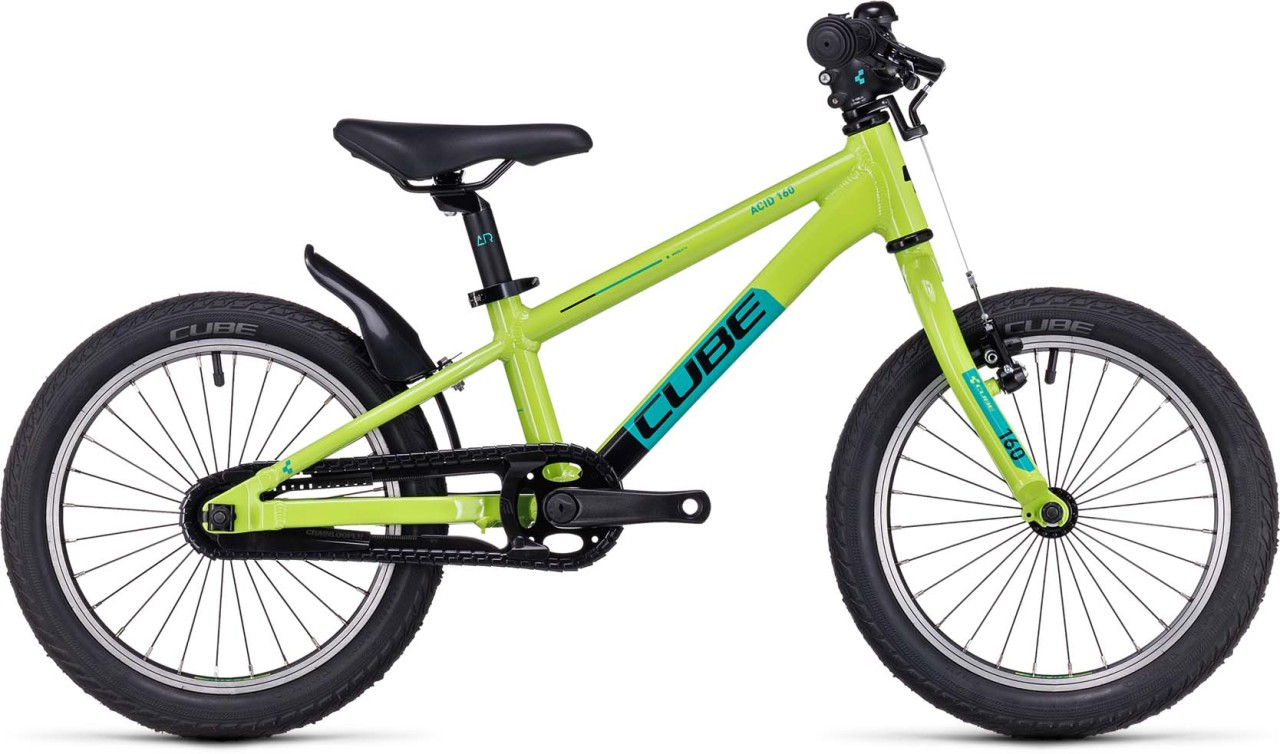Cube Cubie 160 RT green n black 2023 - Bicicleta Niños 16 Pulgadas