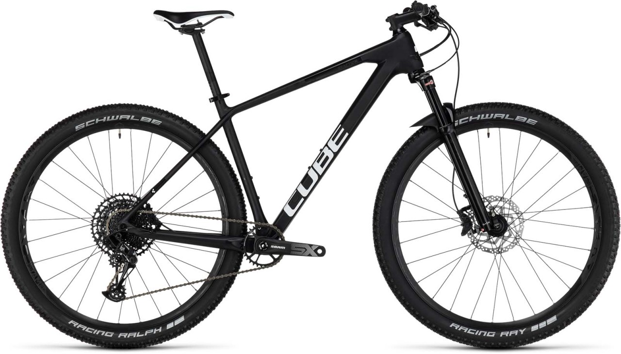 Cube Reaction C:62 ONE carbon n white 2023 - MTB Rígida