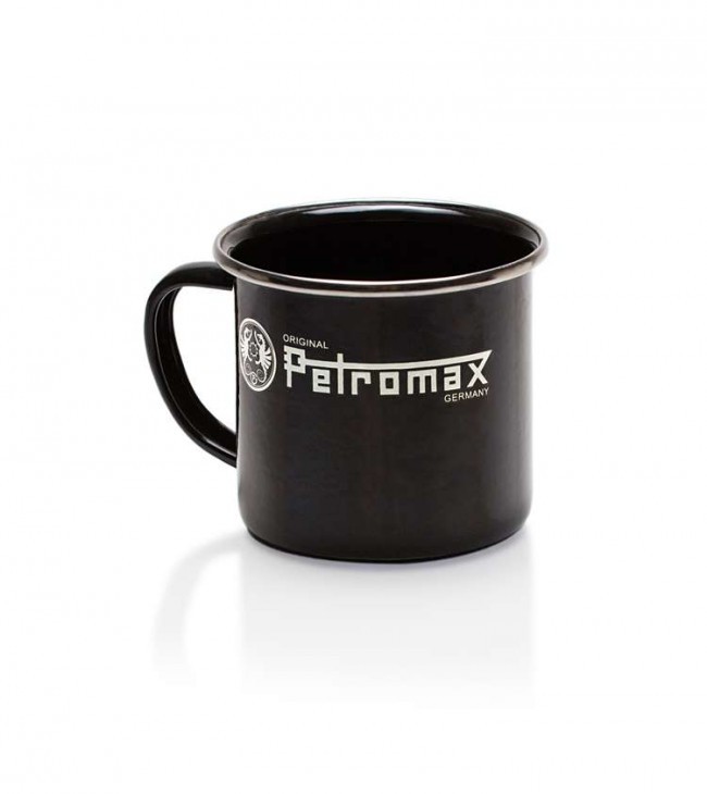 Petromax Taza esmaltada negra