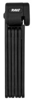 RAVE Cerradura plegable Ultimate Pro 8 con llave incl. soporte - longitud 95 cm
