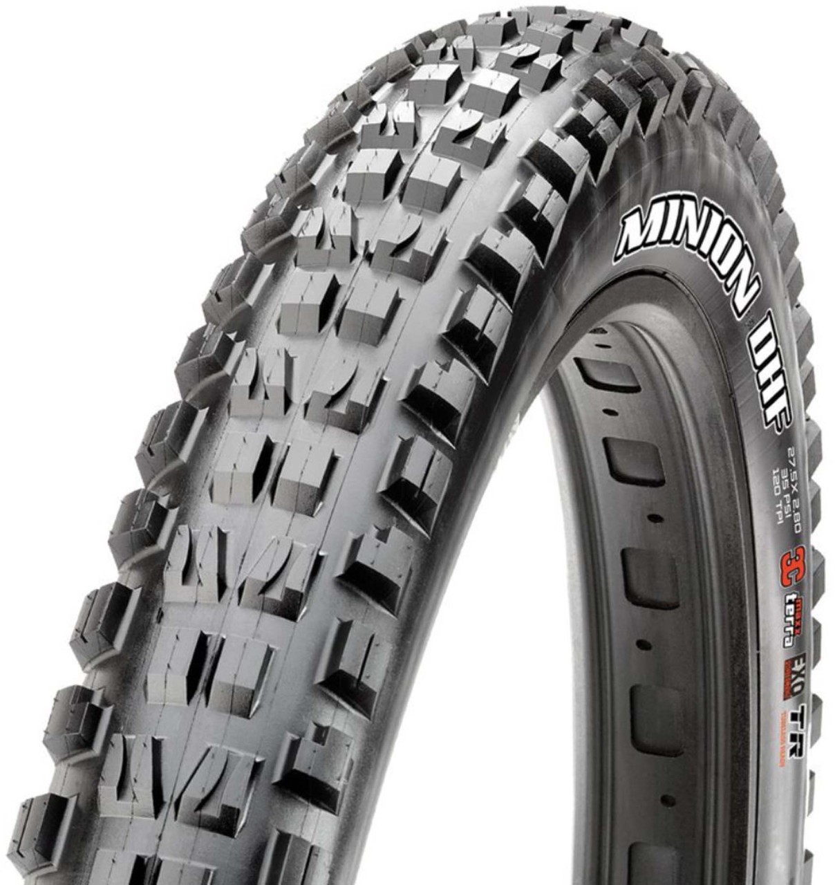 Maxxis Neumático plegable Minion DHF+ TLR, 27.5x2.80" 71-584 negro EXO 3C MaxxTerra