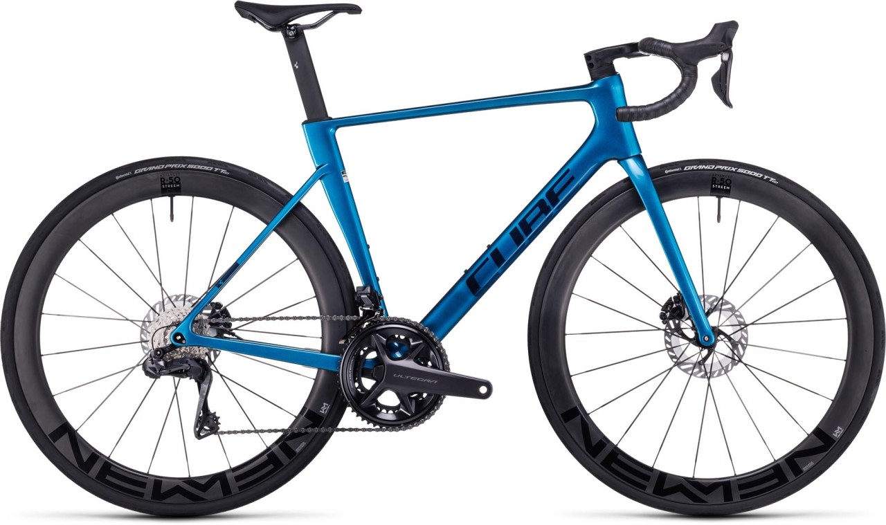 Cube Litening AIR C:68X SLX electricblue n blue 2024 - Bicicleta de Carrera Carbono Hombres - defectos de pintura