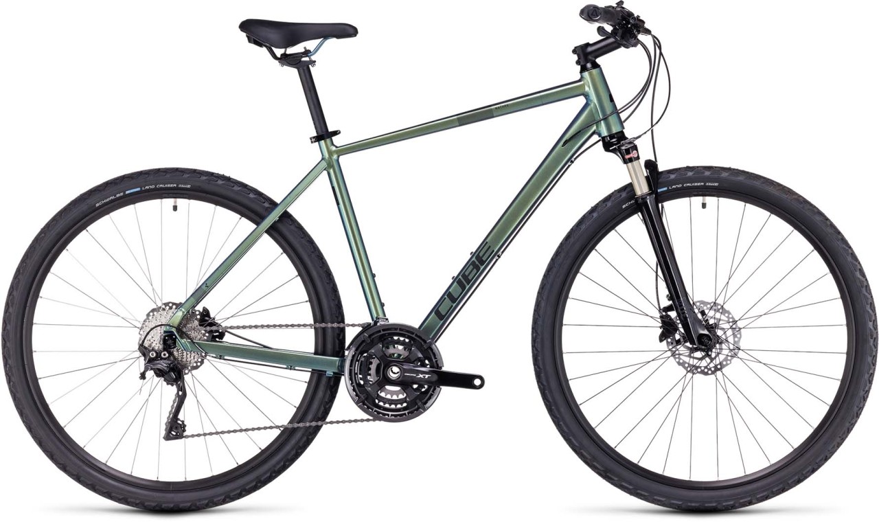 Cube Nature EXC verde n black 2023 - Bicicleta Cross Hombres - defectos de pintura