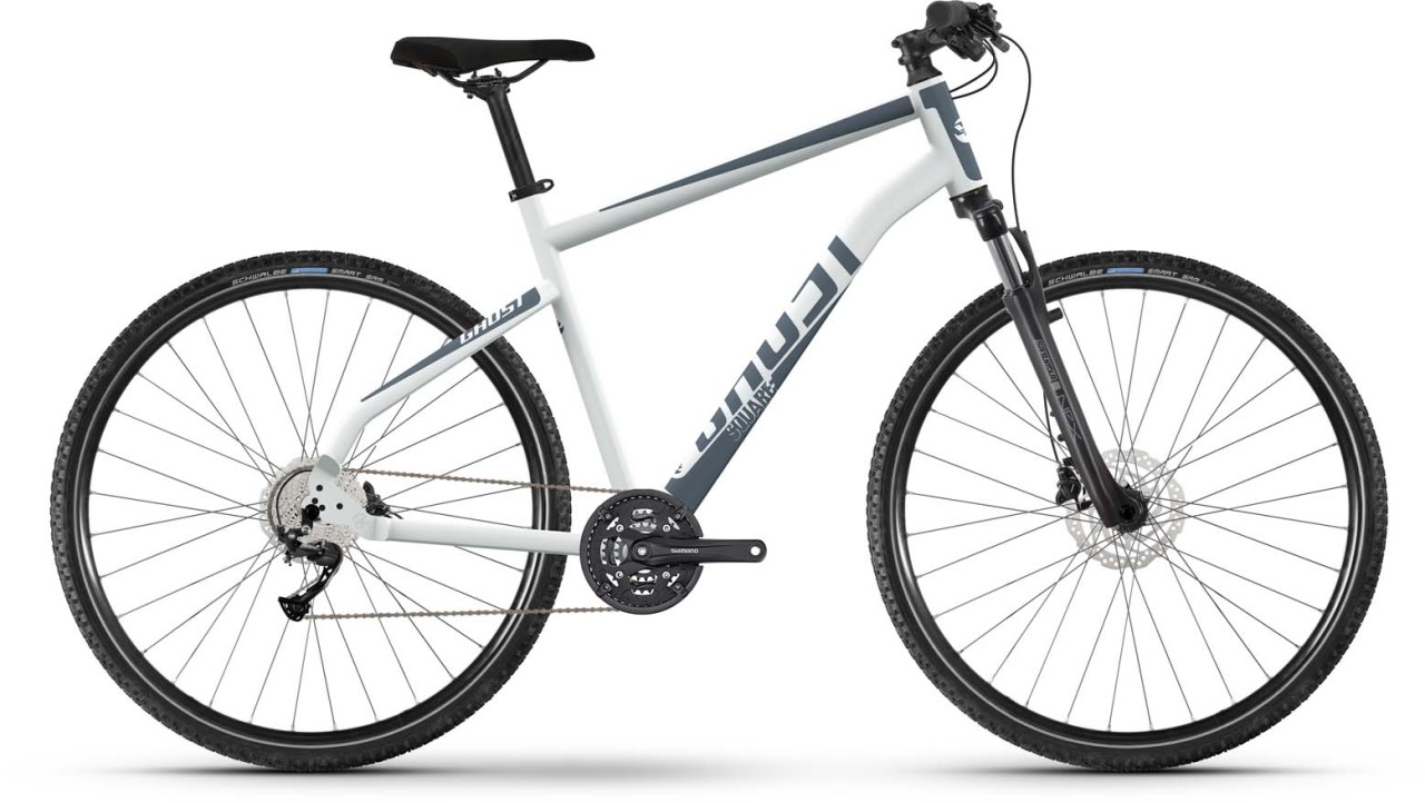 Ghost Square Cross light grey / dark grey matt 2023 - Bicicleta Cross Hombres