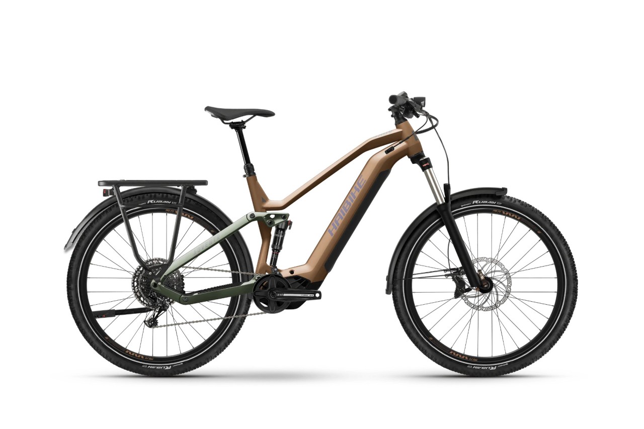 Haibike ADVENTR 8 cognac/olive matt 2025 - MTB-Eléctrica Doble Suspensión