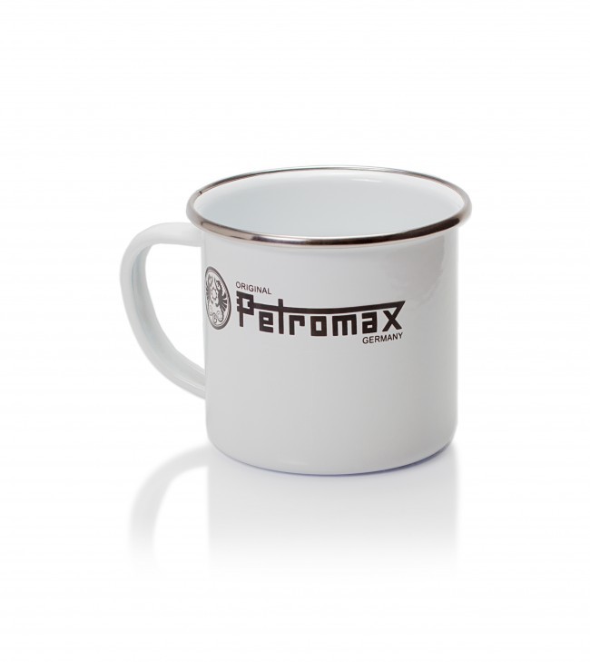 Petromax Taza esmaltada blanca