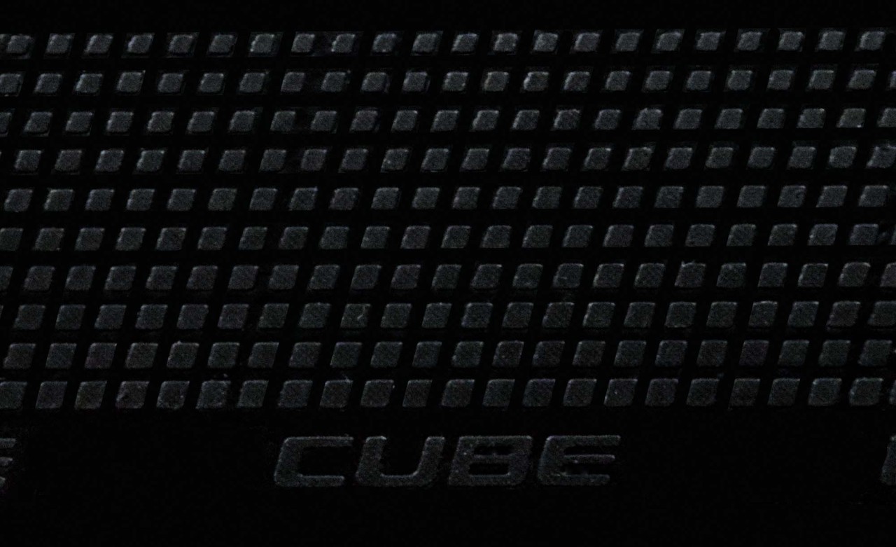 Cube Natural Fit Cinta de manillar Grip negro