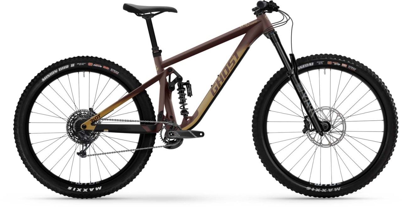 Ghost Riot EN Essential metalic rust dark red / light dust matt 2023 - MTB Doble Suspensión