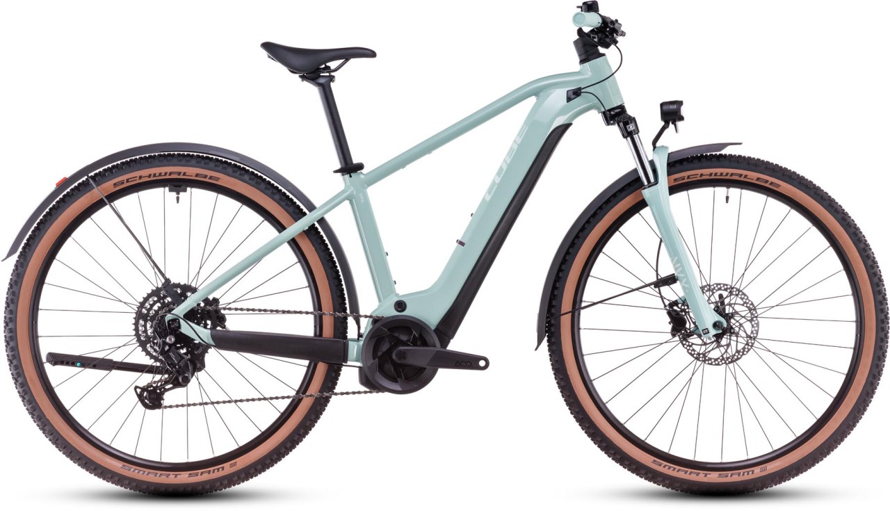 Cube Reaction Hybrid Performance 625 Allroad skylightblue n white 2025 - MTB-Eléctrica Rígida