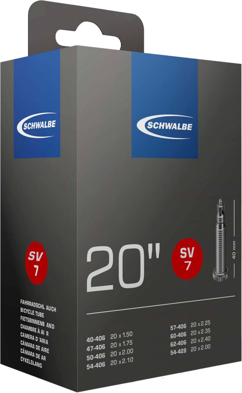 Schwalbe Tubo 20x1,50-2,50 S SV NR. 7 (20")