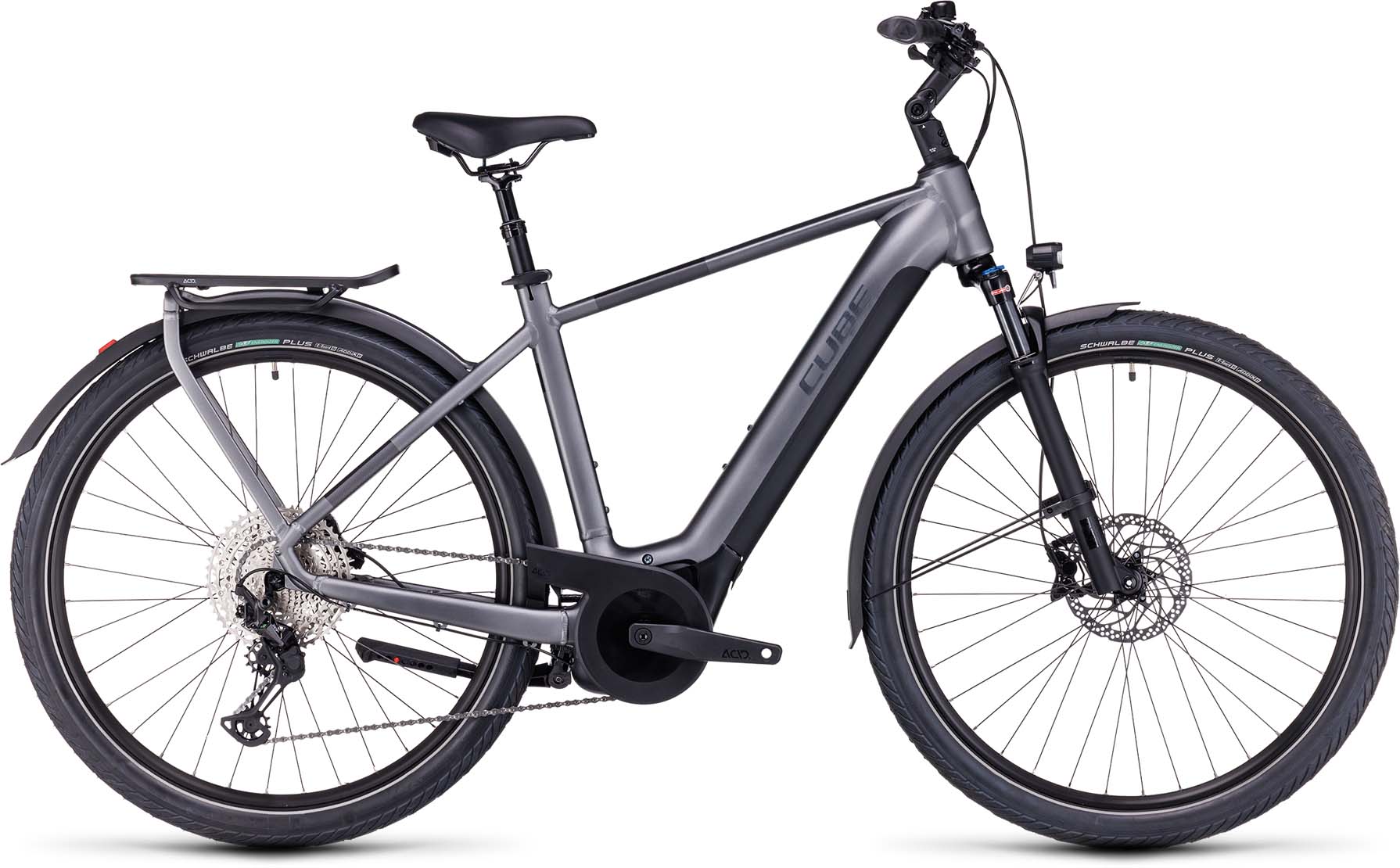Cube Touring Hybrid EXC 625 grey n metal 2023 Bicicleta