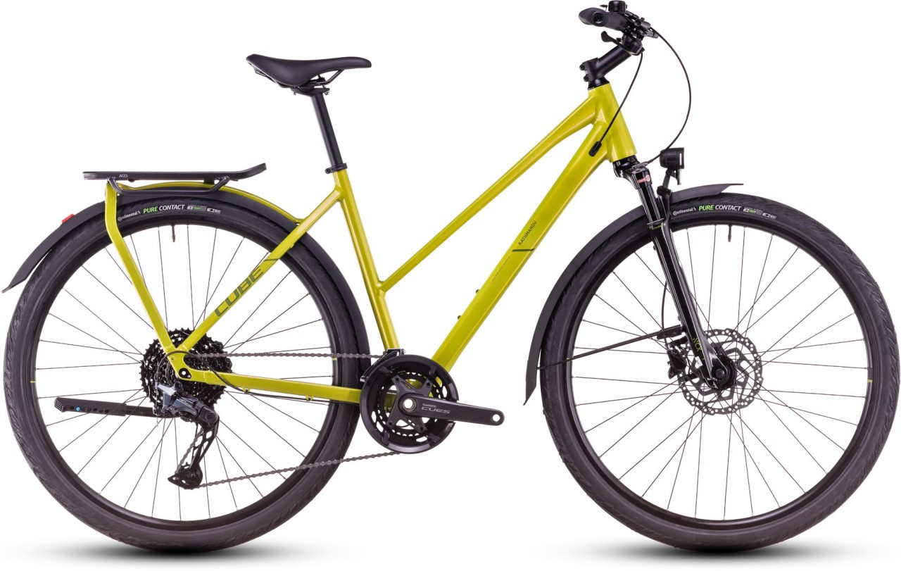 Cube Kathmandu EXC lizard n green 2025 - Bicicleta Trekking Damas