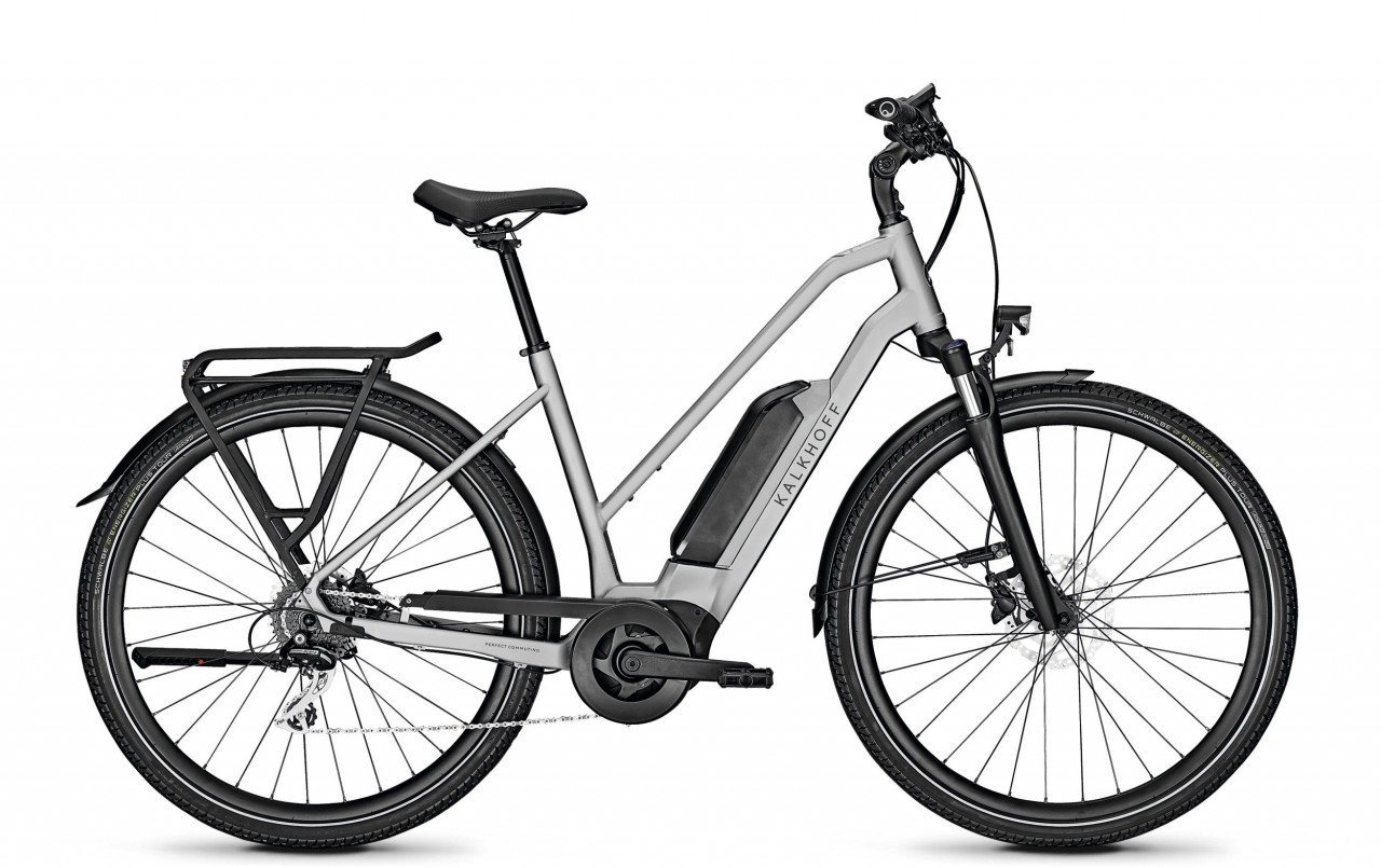 Kalkhoff Endeavour 1.B Move lightgrey matt 2023 - Bicicleta-El?ctrica Trekking Acceso F?cil - defectos de pintura