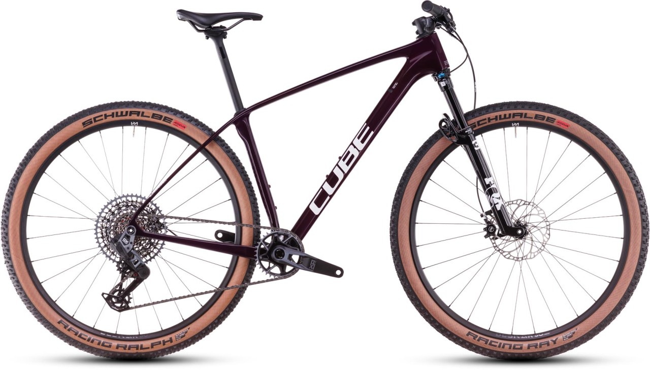Cube Reaction C:62 SLX liquidred n white 2025 - MTB Rígida