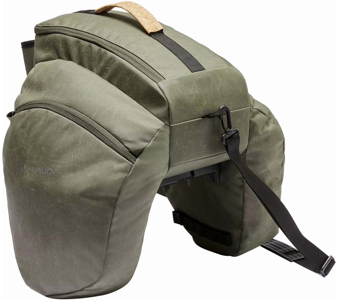 Vaude eSilkroad Bolsa de transporte Plus 22 litros caqui